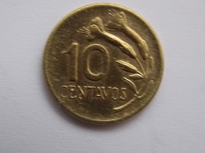 10 CENTAVOS 1972 PERU