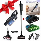 Cumpara ieftin Pachet Aspirator Vertical WAINER AS01 + acumulator 2Ah + incarcator 20V