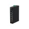 Switch Dahua PFS3106-4ET-60-V2, PoE Industrial 4 porturi, 1x Gigabit, 1x SFP, 60W SafetyGuard Surveillance
