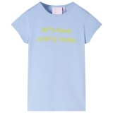 Gossi tricou pentru copii, albastru deschis, 92