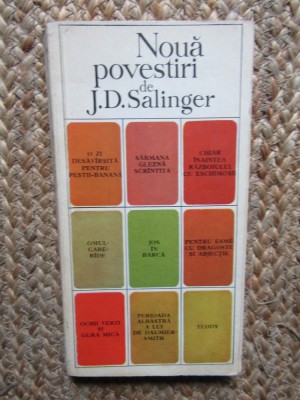 Noua Povestiri - J.D. Salinger, 1971, Univers foto