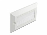 Priza pentru organizarea cablurilor 146 x 86 mm cu perii, Delock 66496