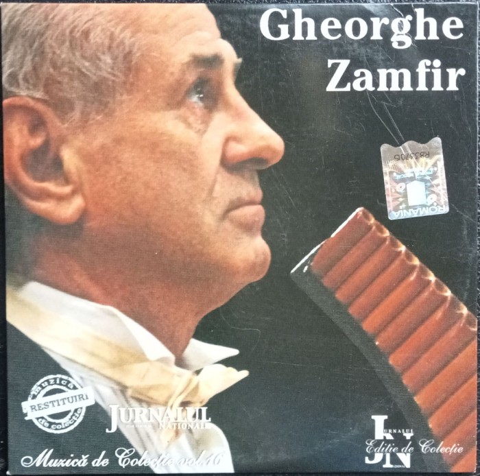 CD Gheorghe Zamfir Jurnalul National Muzica de Colectie Populara