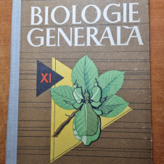 manual - biologie generala - pentru clasa a 11-a - din anul 1965