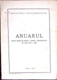 ANUARUL SCOLII MEDII DE BAIETI MIHAIL SADOVEANU PE ANII 1945-1955-NECUNOSCUT-352532