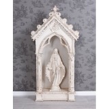 Altar din lemn masiv alb antichizat GOT011