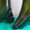 Pahare, set 2 bucati, pereche pahare moderne verzi, germane, ghetute, designer, PIESE COLECTIE