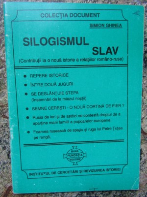 SILOGISMUL SLAV - SIMION GHINEA foto