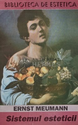 Sistemul esteticii - 1993 - Ernst Meumann (AS56) foto
