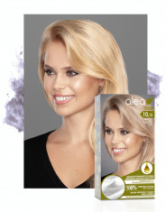 Vopsea de par cu ulei de argan si macadamia Blond Platinat Perlat 10,12 alea Color Kit 155gr foto