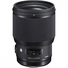 Obiectiv Sigma 85mm F1.4 DG HSM foto