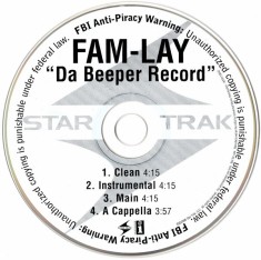 Fam-Lay - Da Beeper Record, fara coperti, CD