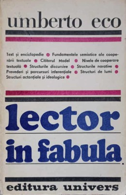 LECTOR IN FABULA-UMBERTO ECO-273602 foto