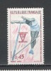 Franta.1970 C.E. de atletism juniori SF.647, Nestampilat