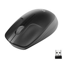 Mouse wireless optic logitech m190 rezolutie maxima 1000dpi negru