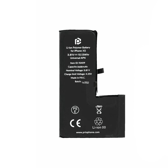 Baterie smartphone DEPOX&reg;, compatibil iPhone XS, 2658 mAh