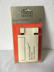 Aparat taiat diapozitive Hama Fotoservice Dia-Schneidegerat 1220 35 mm, Germany foto