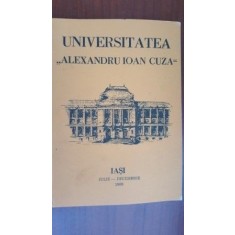 Universitatea Alexandru Ioan Cuza iulie-Decembrie 1988