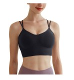 Sutien sport pentru femei Memoryee, push-up, negru, S - OUTLET
