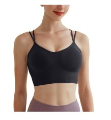 Sutien sport pentru femei Memoryee, push-up, negru, S - OUTLET