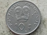 POLINEZIA FRANCEZA-10 FRANCS 1985