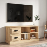 Comodă TV, stejar sonoma, 102x35,5x47,5 cm, lemn prelucrat, vidaXL