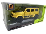 Macheta Mercedes G class galben1:43 cu sunete si lumini