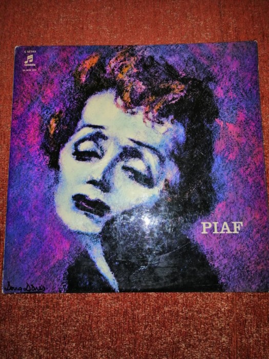 Edith Piaf Piaf Columbia 1961 Ger vinil vinyl