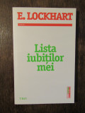 Lista iubițiloir mei - E. Lockhart