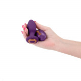 Dop Anal Cu Vibratii Si Rotatii INYA Alpine, Violet, 10 cm, NS Toys