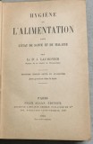 Hygiene de l alimentation dans l etat de sante et de maladie - Dr. J. Laumonier