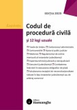 Codul de procedură civilă și 12 legi uzuale. Actualizat la 15 septembrie 2025 - Paperback brosat - *** - Hamangiu