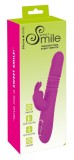 Vibrator Rabbit Smile Thrusting Pearl roz 26 cm
