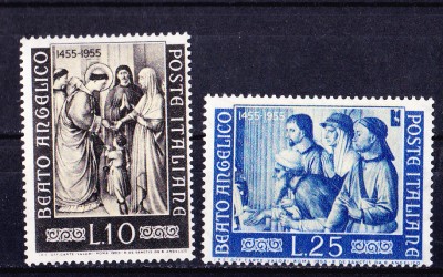TSV$ - 1955 MICHEL 953-954 ITALIA MNH/** foto