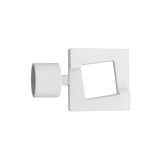 Set Capăt Decorativ Galerie Upper Fi28 &ndash; Alb Mat Compoziție Fier Forjat