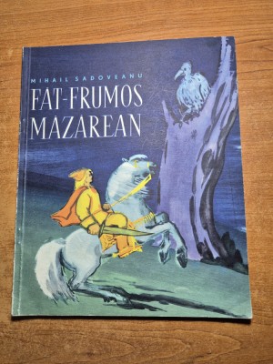 carte pentru copii - fat frumos mazarean - din anul 1963 foto