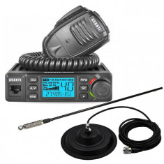 Promotie statie radio CB Avanti Delta + antena CB Sirio T3/27 + baza magnetica 145 DV foto