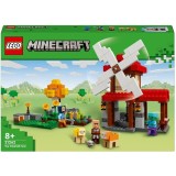 Set de constructie LEGO Minecraft 21262, Farma cu mori de vant, 462 piese, 8+ ani