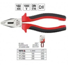 Cleste combinat universal electrician 160mm, Yato YT-2101