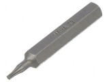 Capăt de șurubelniță Torx&reg; TX03, lungime 28mm, MICRO