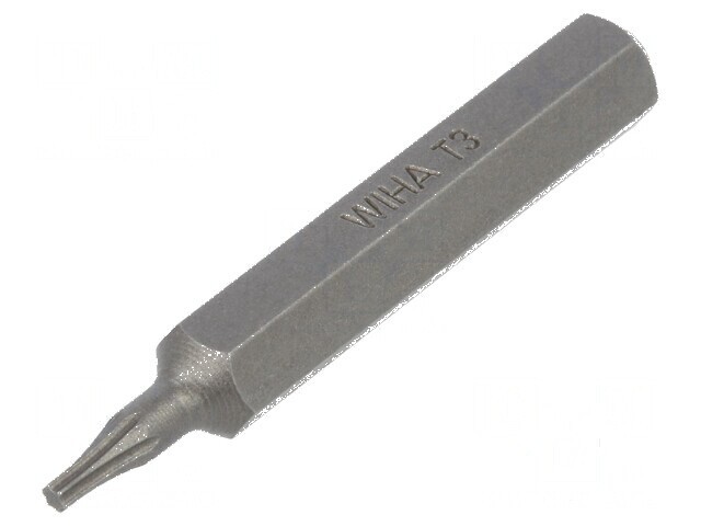Capăt de șurubelniță Torx&reg; TX03, lungime 28mm, MICRO