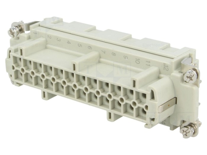 Conector HDC mamă 24 PIN 16A
