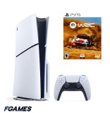 Consola Sony Playstation 5 Slim, Ps5 Disk Edition 1tb + Wrc 5 PlayStation 5, Second-Hand