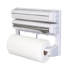 Dispenser triplu bucatarie FOXMAG24, pentru hartie, folie aluminiu, stretch