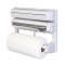 Dispenser triplu bucatarie FOXMAG24, pentru hartie, folie aluminiu, stretch