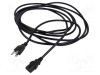 Cablu IEC C13 mamă NEMA 5-15 (B) 5m negru LIAN DUNG