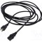 Cablu IEC C13 mamă NEMA 5-15 (B) 5m negru LIAN DUNG