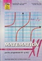 Matematica - Manual pentru clasa XI-a (pentru programele M1 si M2) foto