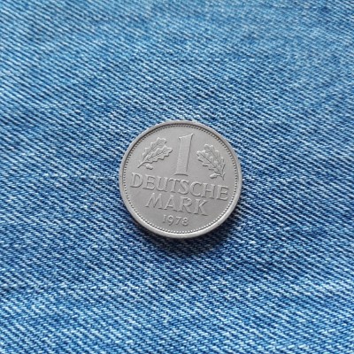 1 Deutsche Mark 1978 D Germania marca RFG foto