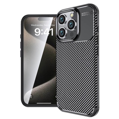 Husa Techsuit carbonfiber Iphone 16 Pro Max foto